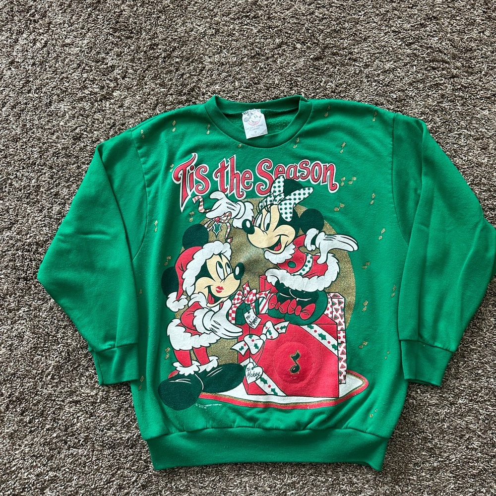 Vintage Disney Christmas Sweatshirt
